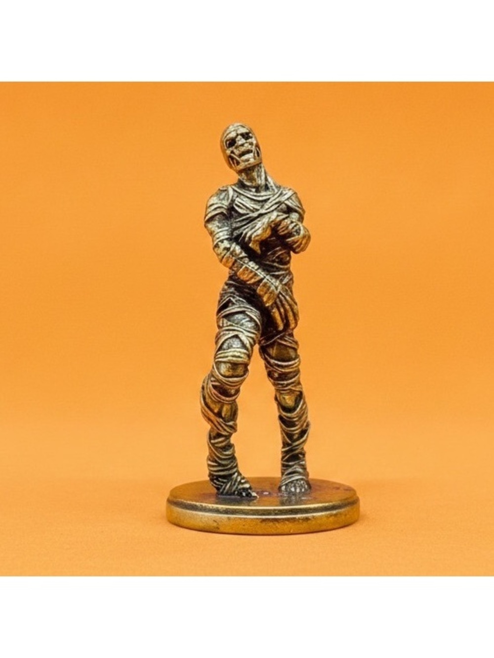 Mummy Zombie Brass Crafts Decoration Desktop Ornaments